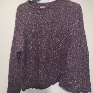Sonoma Jean Company Women's purple  Knit Long Sleeve Sweater Size XL